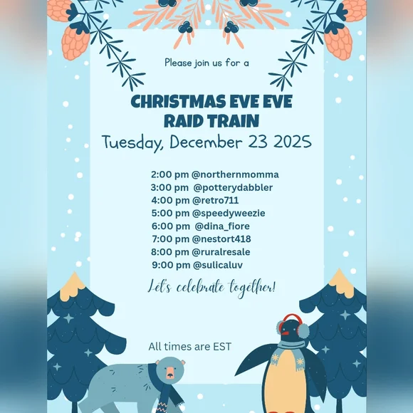 Raid Train Flyers - Picture 5 of 8